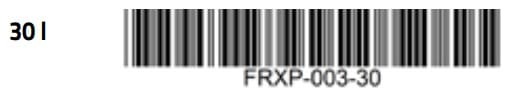 Fruxe Professional - Endüstriyel Bulaşık Makine Sıvı Deterjanı Tablosu