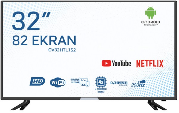 ONVO - 32 İnç Interaktif Otel TV - 82 cm