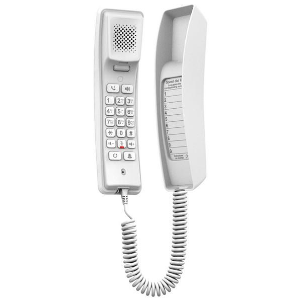 Duvar Tipi H2U IP Telefon - Beyaz
