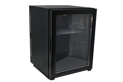 Cam Kapılı Inverter Kompresörlü Otel Minibar - Siyah