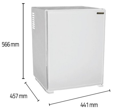 Blok Kapılı Absorbe Otel Minibar - Ölçüler