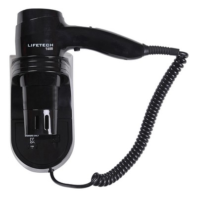 Tıraş Prizli Fön Makinesi 1600 W - Siyah